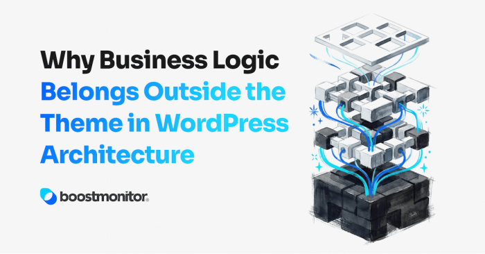 Why Business Logic Belongs Outside the Theme in WordPress Architecture