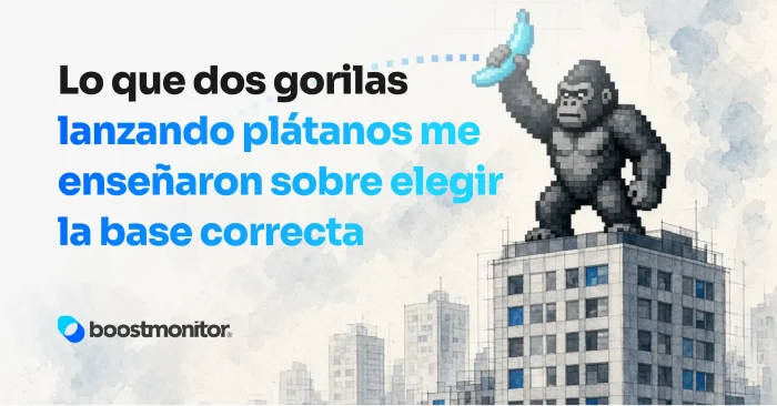 Lo que dos gorilas lanzando plátanos me enseñaron sobre elegir la base correcta